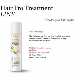 Hair pro 2-1 dandruff treatment